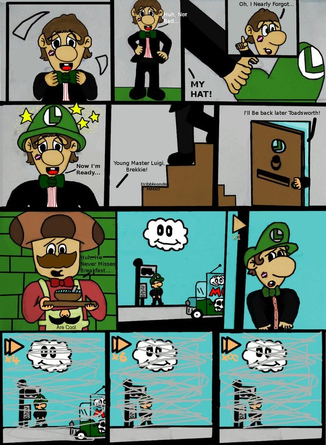 luigi hentai cartoons episode games pre digital morelikethis artists mansion fanart baby luigi dribbleondo