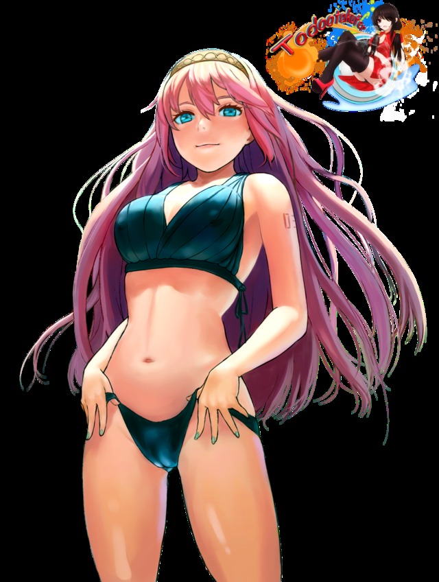 luka megurine hentai ecchi megurine luka bikini