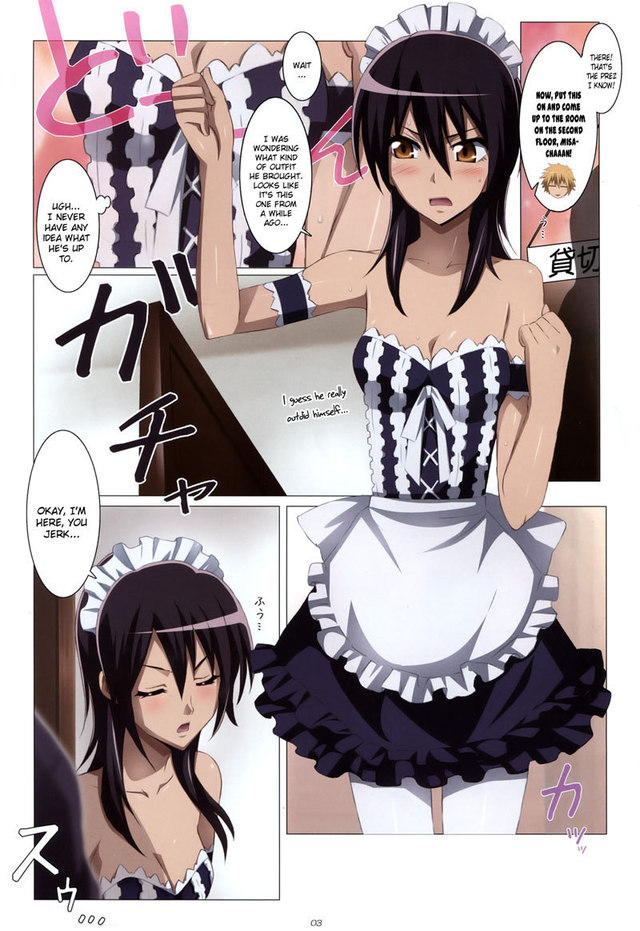 maid sama hentai maid sama meid kaichou