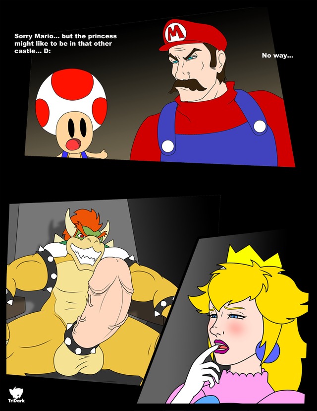 mario and peach hentai ace comic princess super dbb peach mario bowser bros toad fdbba tridark