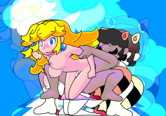 mario hentai foundry animated princess super aeb peach mario bros minus