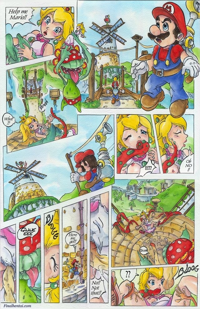 mario hentai peach original media sunshine mar mario