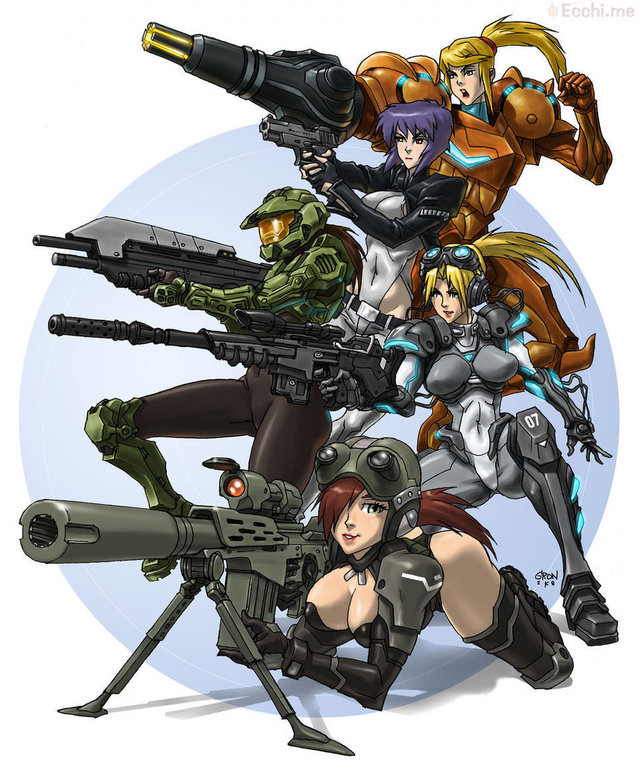 master chief hentai hentai media samus