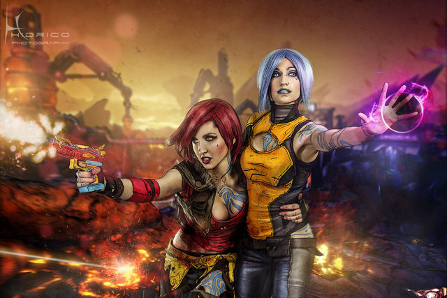 maya and lilith hentai hentai wallpapers cosplay lilith maya sey borderlands rainpow bordelands