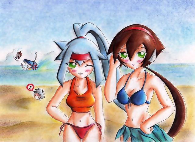 megaman zx hentai page threads artwork rockman zxasummergl