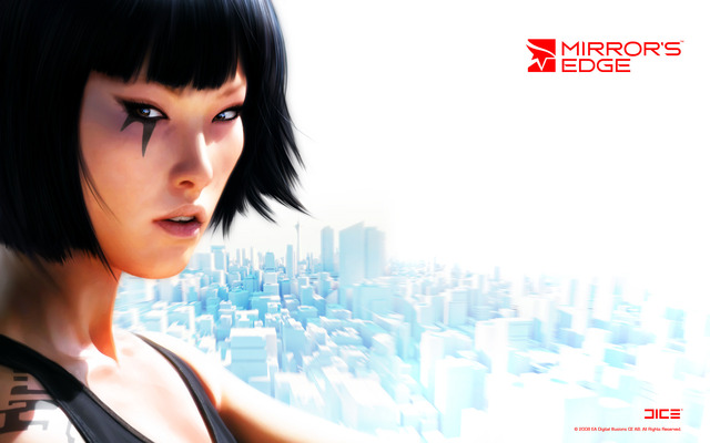 mirror s edge hentai action wallpaper faith