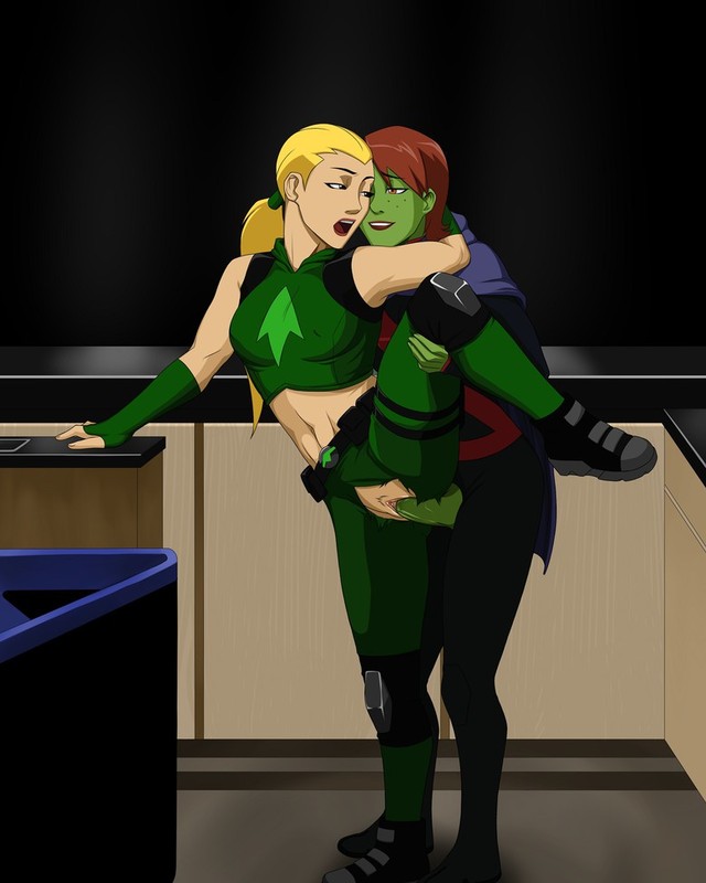 miss martian hentai hentai porn young justice