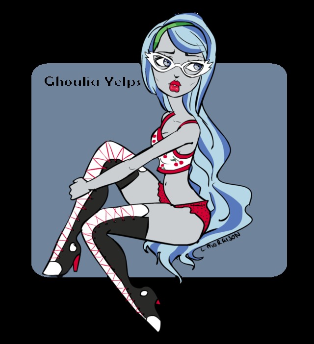 monster high hentai art ghoulia lyles