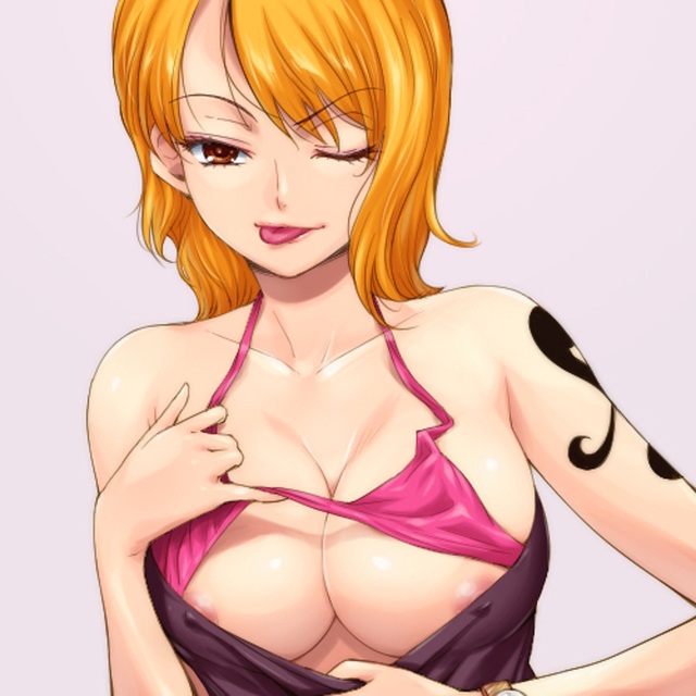 one pieces hentai hentai media one piece nami playful