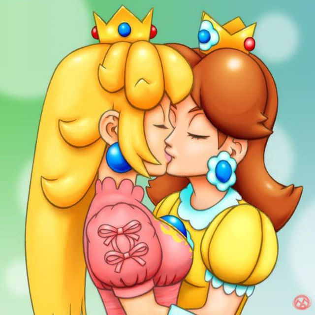 peach hentai pictures hentai video games pictures album lesbian lusciousnet princess kiss peach daisy mpldam