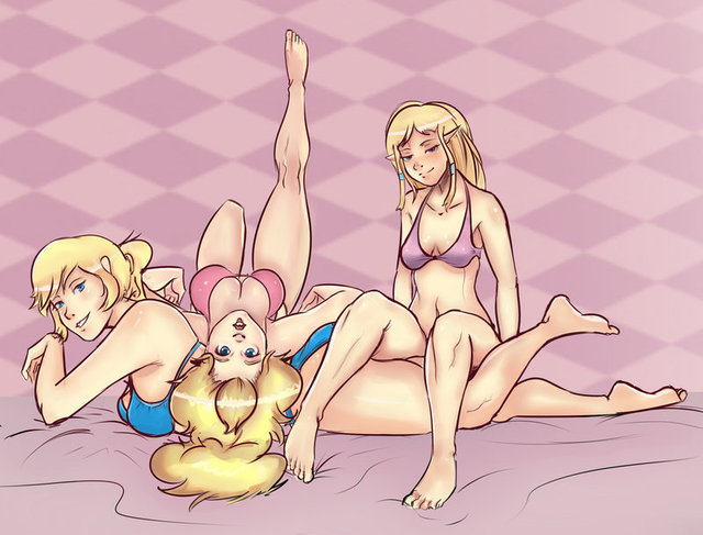 peach zelda hentai art zelda samus peach angelox