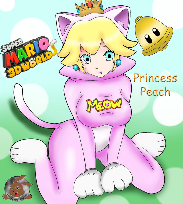 princess peach 3d hentai art share pre cat princess peach suit gaf lunabunneh