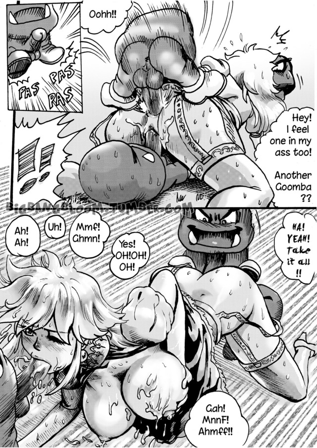 princess peach hentai comic page