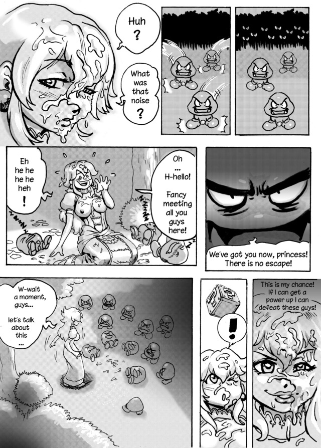 princess peach hentai doujin page