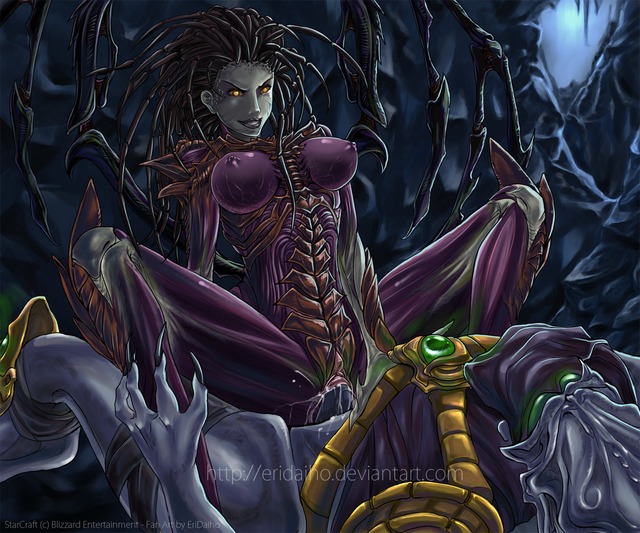 protoss hentai kerrigan sarah starcraft eri daiho zerg protoss zeratul