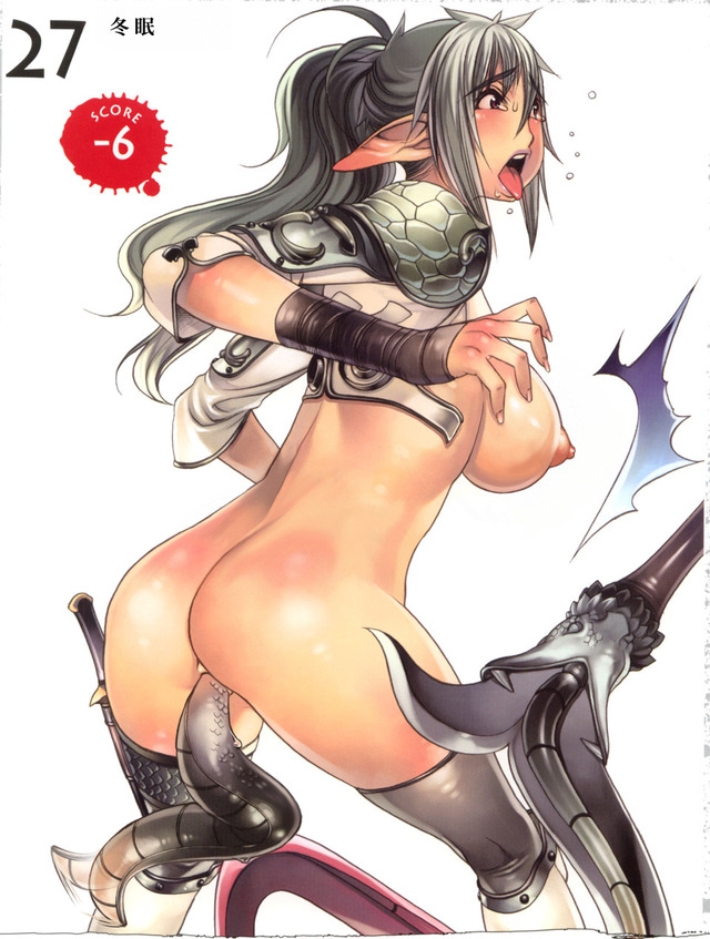 queens blade hentai pictures hentai elf sword aac hair breasts blush open pussy blade long queen dbe thighhighs animal shirt queens snake echidna