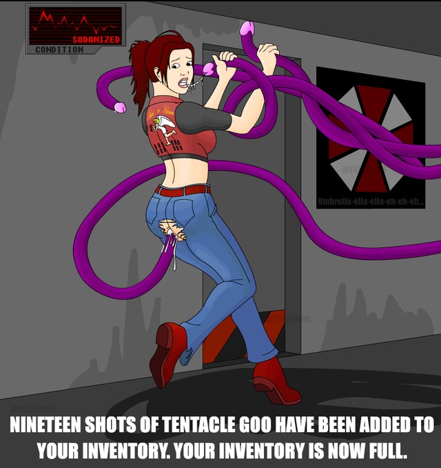 resident evil claire redfield hentai anal string evil hair cum ass tentacle skin brown ccb drawn white handjob torn surprise clothes resident cumdrip claire clothed redfield poorly