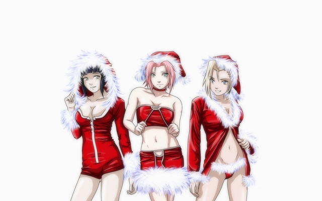 shippuden sakura hentai anime hentai naruto wallpaper detail ino thumbnails wallpaperhi sakura hyuuga hinata outfit christmas yamanaka shippuden santa haruno wallpa