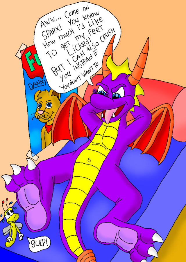 spyro hentai page feet his wants licked spyro billythecat tosybo