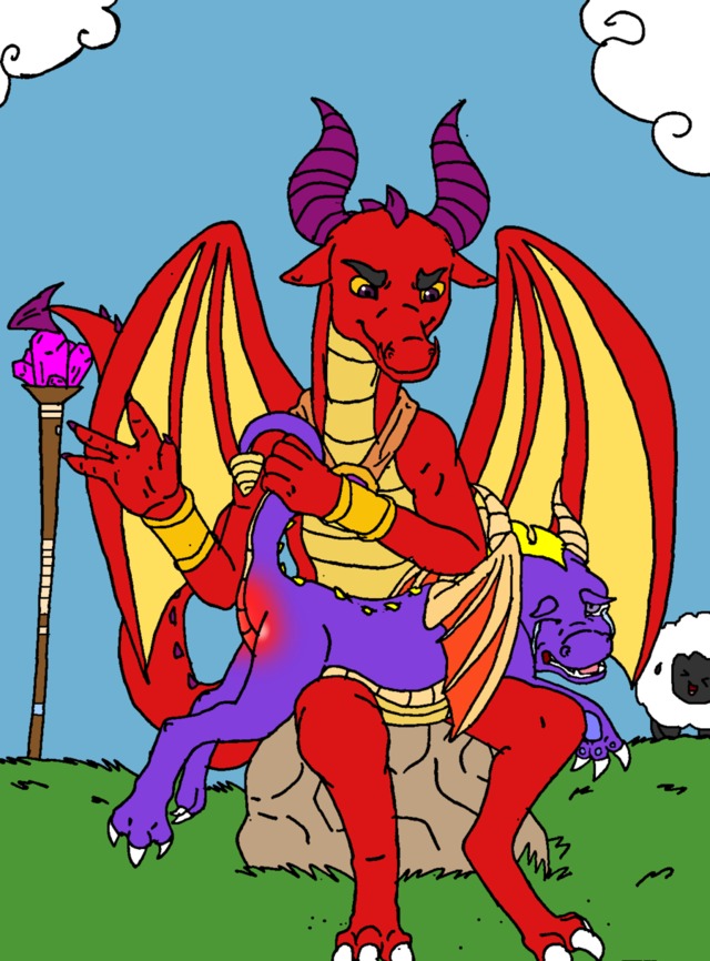 spyro hentai hentai sexy more red spanking spyro midnightflaze oyv