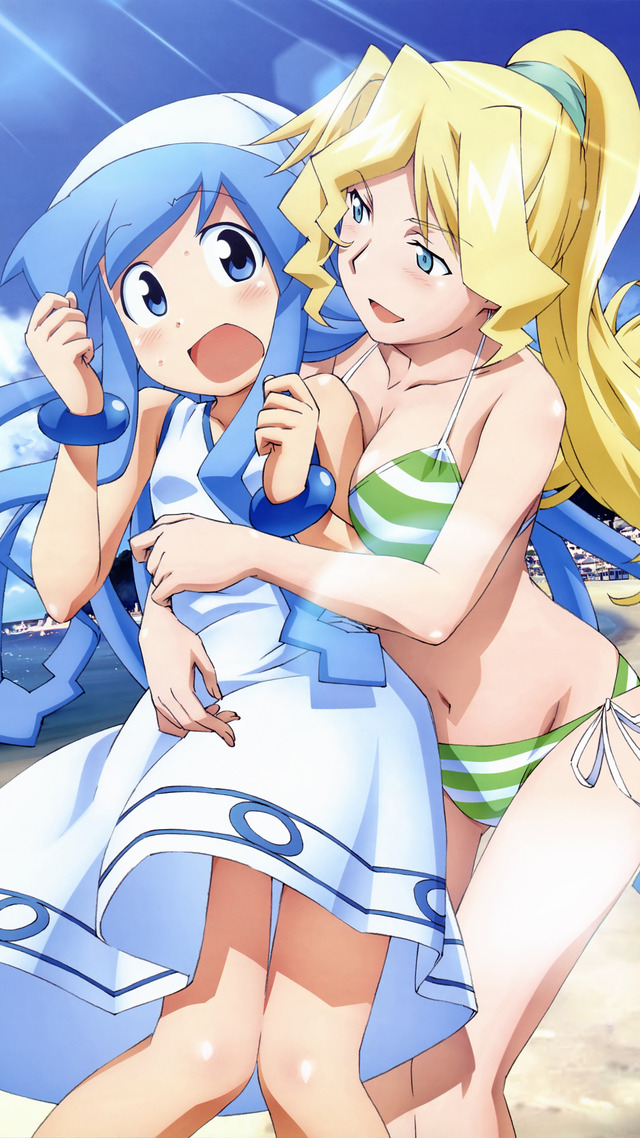 squid girl hentai girl wallpapers mobile squid squidgirl