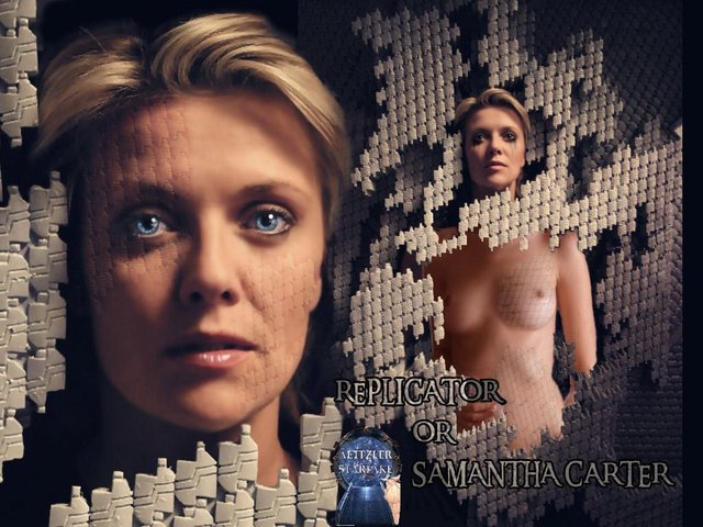 stargate hentai page wallpaper stargate amanda fakes carter tapping samantha replicarter