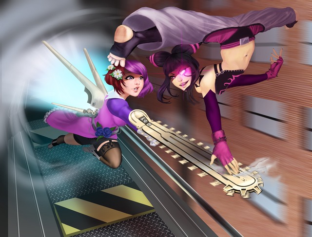 tekken alisa hentai digital morelikethis fanart painting juri alisa bariarti dzp