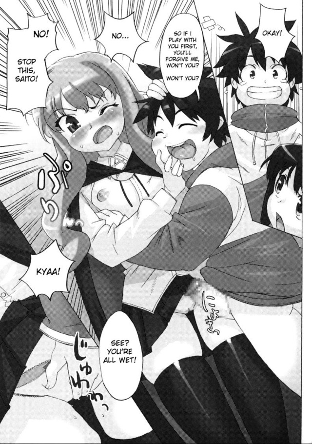 zero no tsukaima hentai manga pink zero tsukaima koakuma