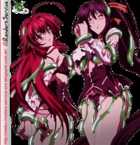 high school dxd hentai rias bakeno slimed ero render highschool dxdrias gremoryhimejima