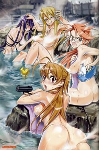 highschool of the dead hentai gallery misc ero viii highschool dead oppai bathing inazuma want jiggling breasts every scene