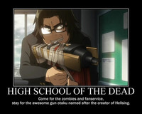 highschool of the dead hentai spire forumtopic anime motivational posters read