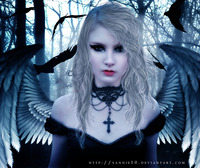 angel of darkness hentai angel darkness sannie swr morelikethis digitalart photomanip dark