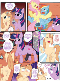 magical twilight hentai cef faeaf little pony friendship magic comic twilight sparkle rainbow dash fluttershy darkstarchan