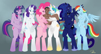 magical twilight hentai fdb doxolove friendship magic little pony pinkie pie princess celestia luna rainbow dash rarity twilight sparkle