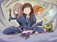 magical witch academy hentai little witch academia nus episode short peace promo psycho pass