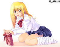 mini skirt gakuen hentai blonde hair feet gift horizontal ratio