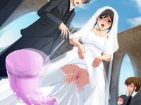 netorare hentai media original tagged tenohira tambourine wedding ahegao paizuri netorare hentai