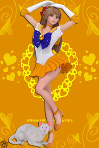 sailor senshi venus five hentai pre sailor venus princessdawn morelikethis digitalart characters female