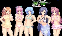 tropical kiss hentai aoi matsuri bikini himuro rikka hinata hanabi koutaro minazuki izumi saotome nagi grupal render tropical kiss