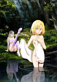 virgin touch hentai yande heels junketsu maria naked ribbon thighhighs towel wet