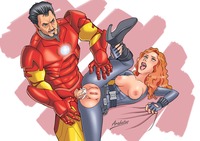 widow hentai lusciousnet black widow tony superheroes pictures album avengers xxx stark