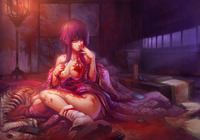 yu-no hentai hashbrowns var albums hentai pictures gasai yuno mirai nikki topless breasts tits blood gore anime