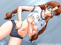 manga hentai porn pig tailed redhead cartoon pic
