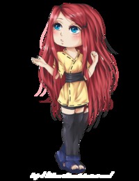 manga porn art kushina chibi hikan tekina autumnrain fan art manga anime digital