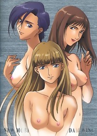 gundam wing hentai girls blue eyes hair bubbles gotokuji miyako oekaki powerpuff