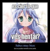 lucky star hentai carteles anime lucky star desmotivaciones sabes muy bien