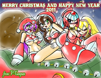 megaman/rockman hentai christmas light fairy leviathan mega man zero roll rule vcampan