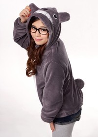 my neighbor totoro hentai wsphoto neighbor totoro ears tail sweatshirt cosplay hoodie jacket store product