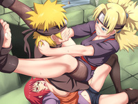 temari hentai media original karin temari uzumaki naruto hentai tow hair glasses suck