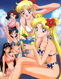 sailor moon hentai banimepaper net dpicture standard anime sailor moon beach day saiyankari preview hentai sayain mooon overfiend